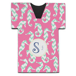 Sea Horses Jersey Bottle Cooler (Personalized)
