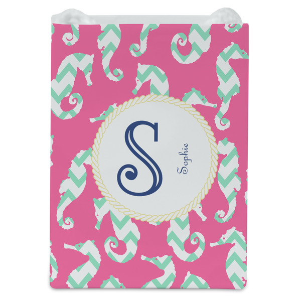 Sea Horses Jewelry Gift Bag - Gloss - Front