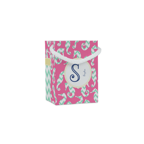 Custom Sea Horses Jewelry Gift Bags - Gloss (Personalized)