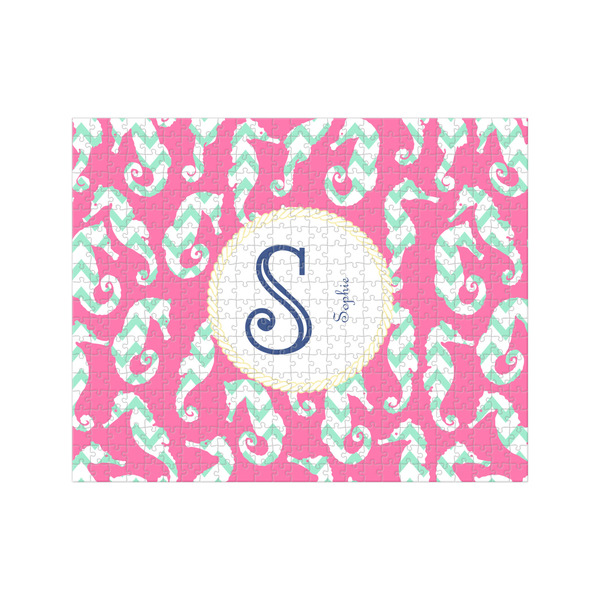 Custom Sea Horses 500 pc Jigsaw Puzzle (Personalized)