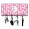 Sea Horses Key Hanger w/ 4 Hooks w/ Name and Initial