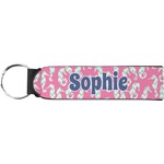 Sea Horses Neoprene Keychain Fob (Personalized)