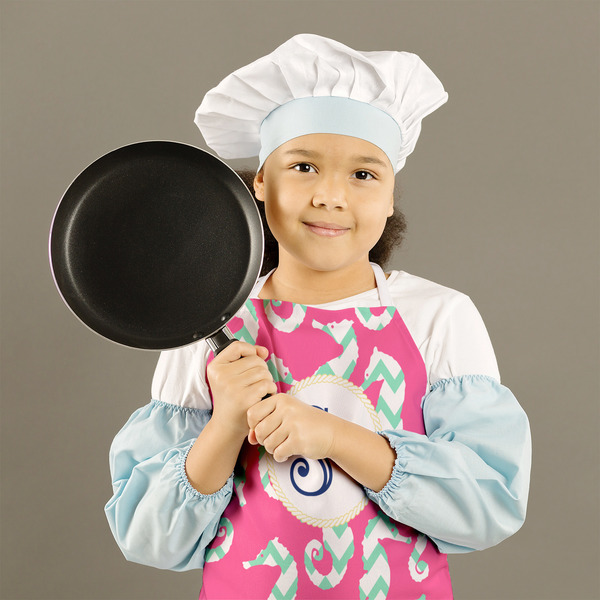 Sea Horses Kid's Aprons - Medium - Lifestyle