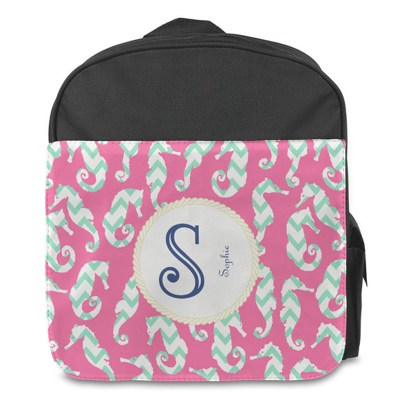 Sea Horses Kids Backpack - Front