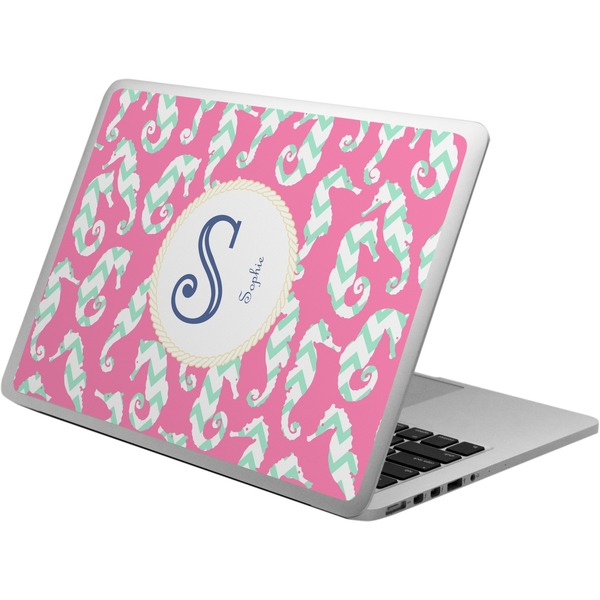 Custom Sea Horses Laptop Skin - Custom Sized (Personalized)