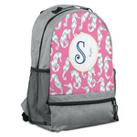 Sea Horses Backpack - Grey (Personalized)