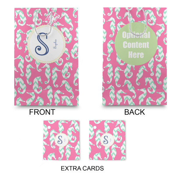 Sea Horses Large Gift Bag - Approval