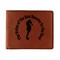 Sea Horses Leatherette Bifold Wallet (Personalized)
