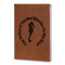 Sea Horses Leatherette Journal - Large - Double Sided (Personalized)