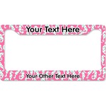 Sea Horses License Plate Frame - Style B (Personalized)