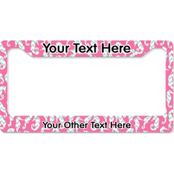 Sea Horses License Plate Frame - Style B (Personalized)