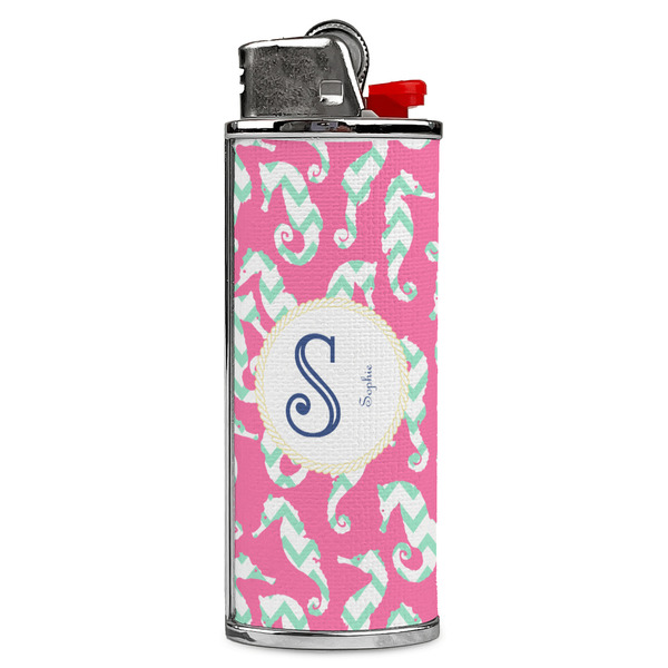 Custom Sea Horses Case for BIC Lighters (Personalized)