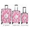 Sea Horses Luggage Bags all sizes - With Handle
