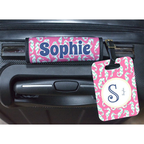 Sea Horses Luggage Wrap & Tag