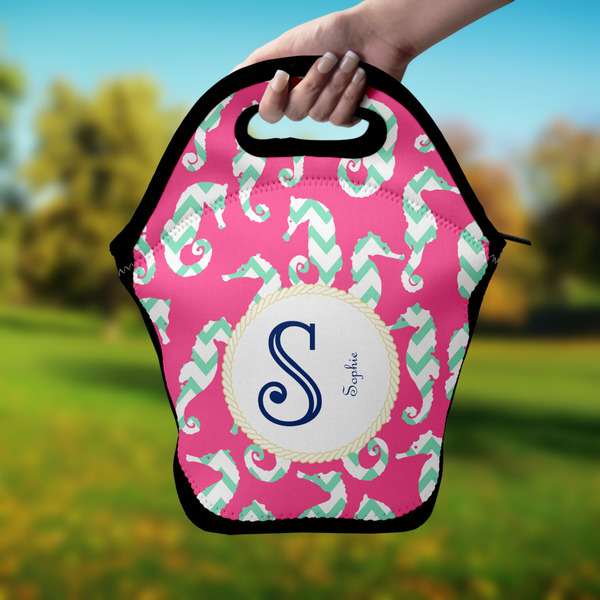 Sea Horses Lunch Bag - Hand