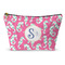 Sea Horses Makeup Bag - Large - 12.5"x7" (Personalized)