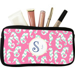 Sea Horses Makeup / Cosmetic Bag - Small (Personalized)