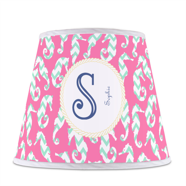 Sea Horses Poly Film Empire Lampshade - Front View