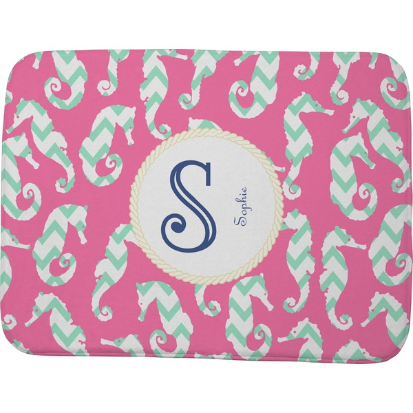 Sea Horses Memory Foam Bath Mat 48 X 36