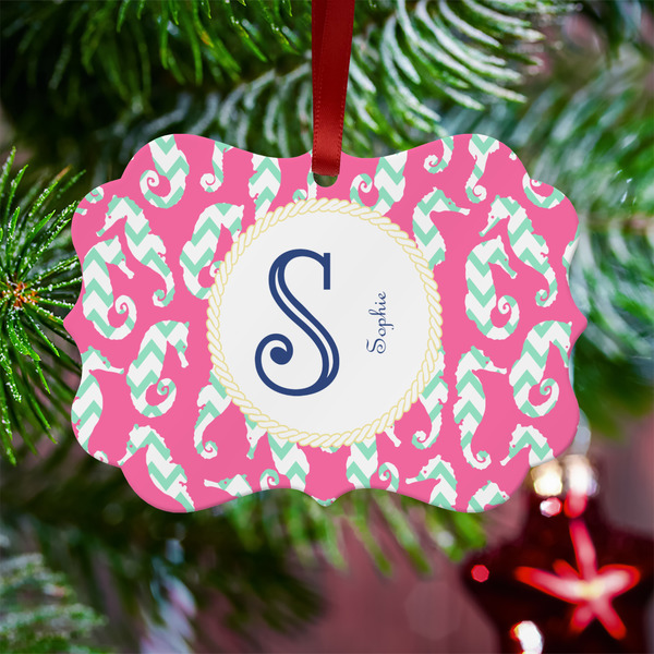 Sea Horses Metal Benilux Ornament - Lifestyle