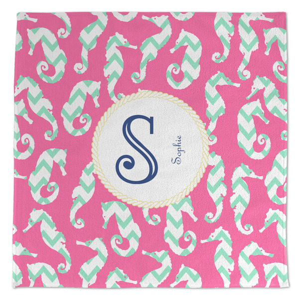 Sea Horses Microfiber Dish Rag - APPROVAL