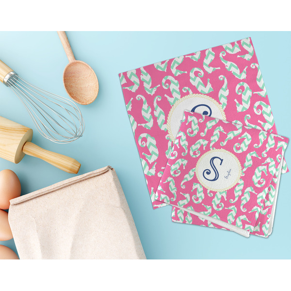 Sea Horses Microfiber Dish Rag - LIFESTYLE