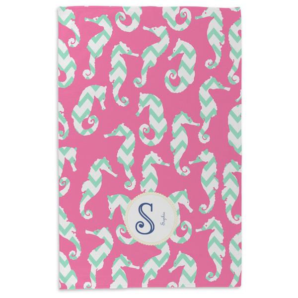 Sea Horses Microfiber Dish Towel - APPROVAL