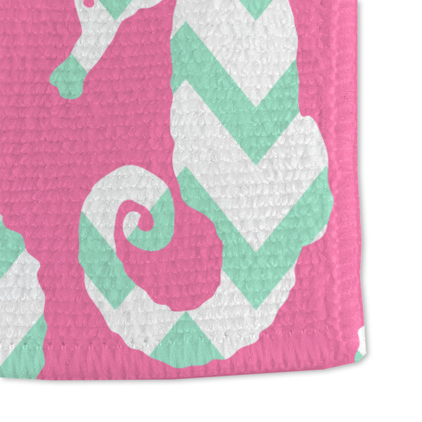 Sea Horses Microfiber Dish Towel - DETAIL
