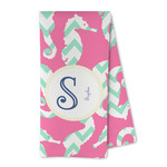 Sea Horses Kitchen Towel - Microfiber (Personalized)