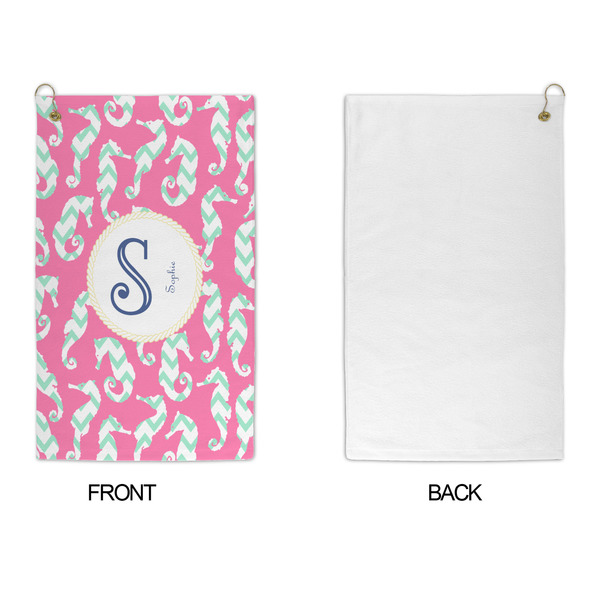 Sea Horses Microfiber Golf Towels - APPROVAL