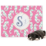 Sea Horses Dog Blanket (Personalized)