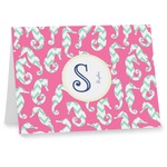Sea Horses Note cards (Personalized)