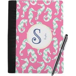 Sea Horses Notebook Padfolio - Large w/ Name and Initial