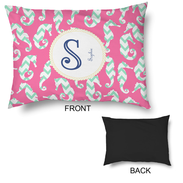 Sea Horses Outdoor Dog Beds - Large - APPROVAL