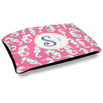 Sea Horses Dog Bed w/ Name and Initial