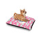 Sea Horses Outdoor Dog Beds - Small - IN CONTEXT