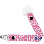 Sea Horses Pacifier Clip (Personalized)