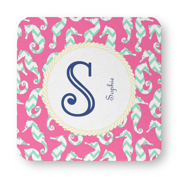 Sea Horses Paper Coasters - Approval
