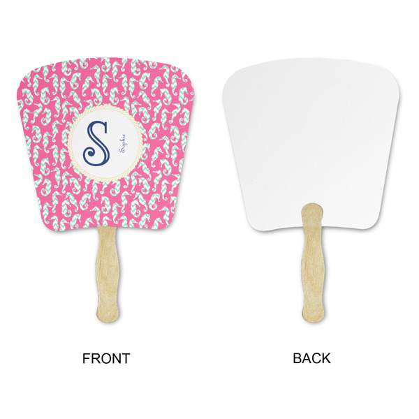 Sea Horses Paper Fans - Approval