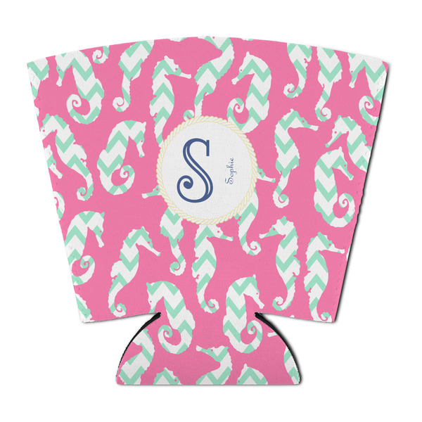 Custom Sea Horses Party Cup Sleeve - with Bottom (Personalized)