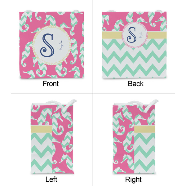 Sea Horses Party Favor Gift Bag - Matte - Approval