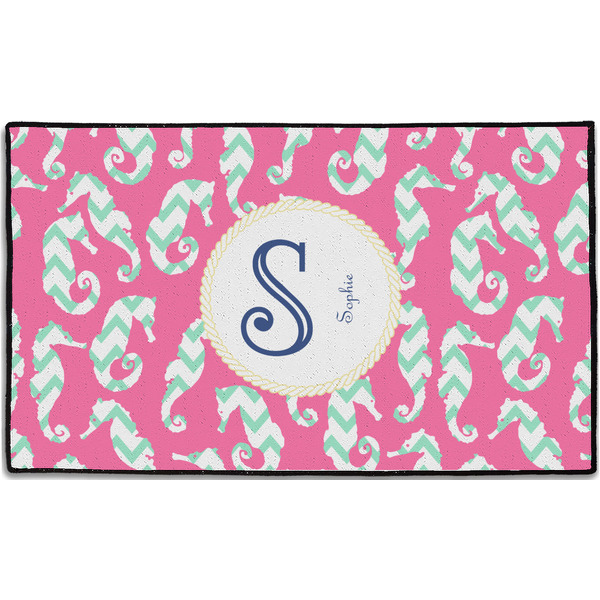 Custom Sea Horses Door Mat - 60"x36" (Personalized)