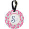 Sea Horses Personalized Round Luggage Tag