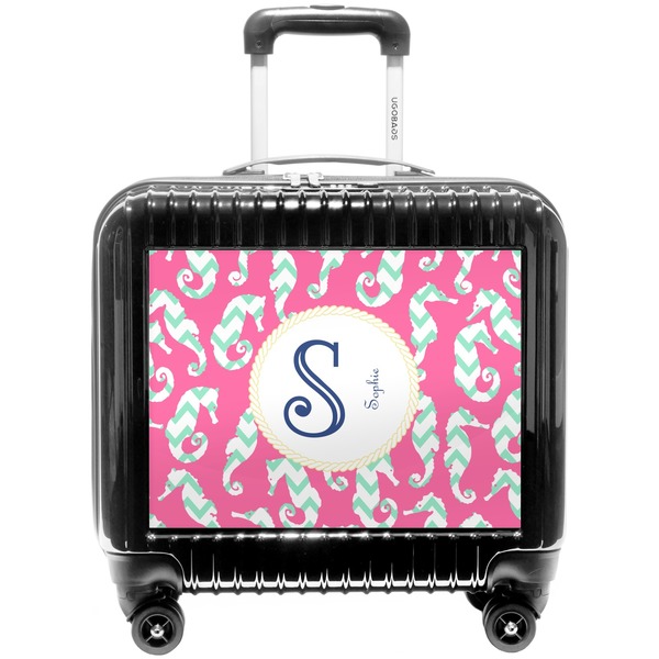 Custom Sea Horses Pilot / Flight Suitcase (Personalized)