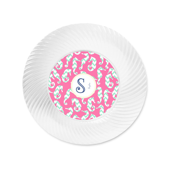 Sea Horses Plastic Party Appetizer & Dessert Plates - Approval