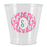 Sea Horses Plastic Shot Glass (Personalized)