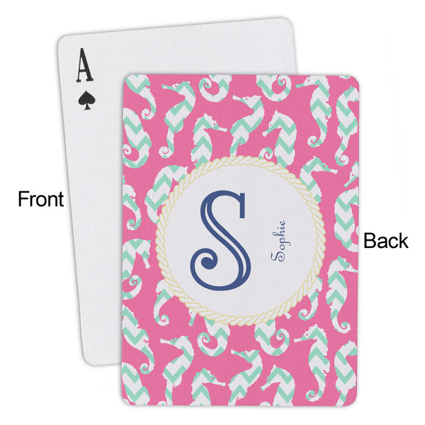 Sea Horses Playing Cards - Approval