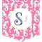 Sea Horses Iron On Faux Pocket (Personalized)