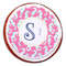 Sea Horses Printed Icing Circle - Large - On Cookie