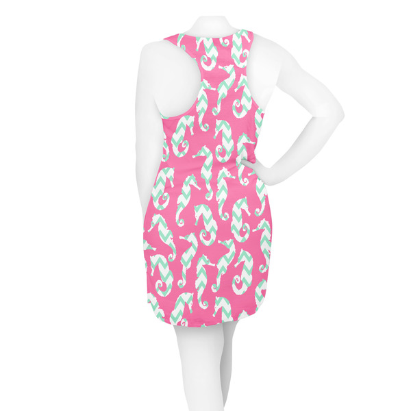 Sea Horses Racerback Dress - On Model - Back